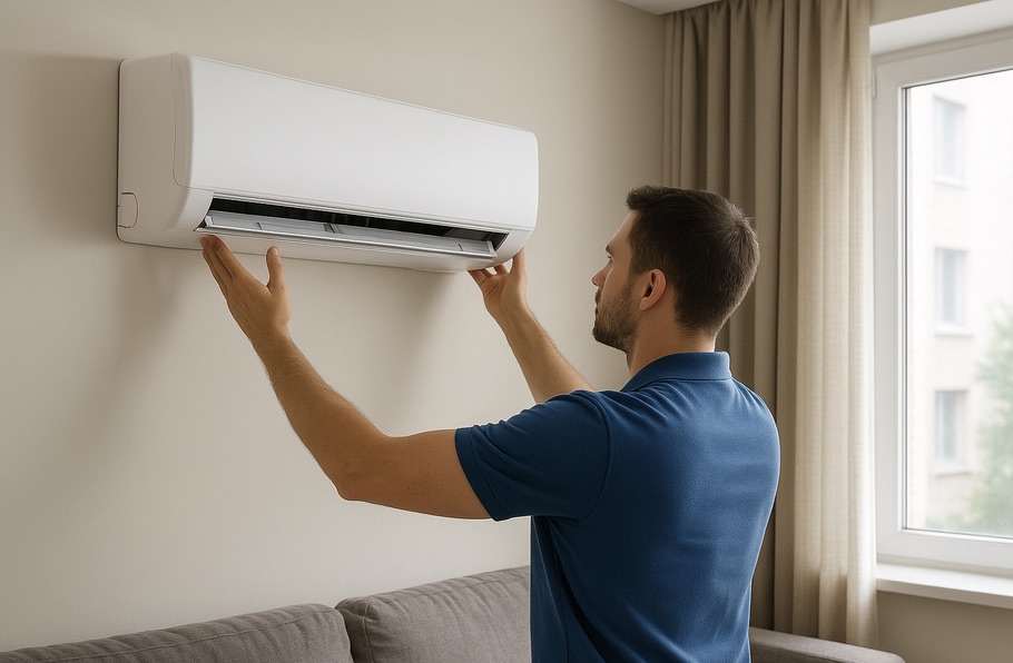 dónde instalar el aire acondicionado