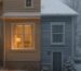 Una vivienda en invierno mostrando diferencia de temperatura